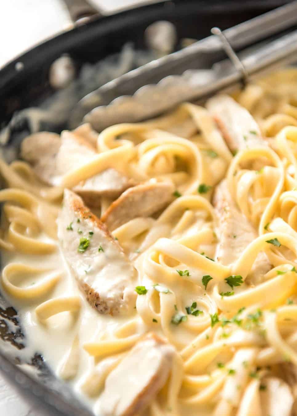 Chicken Alfredo recipe - Dinner