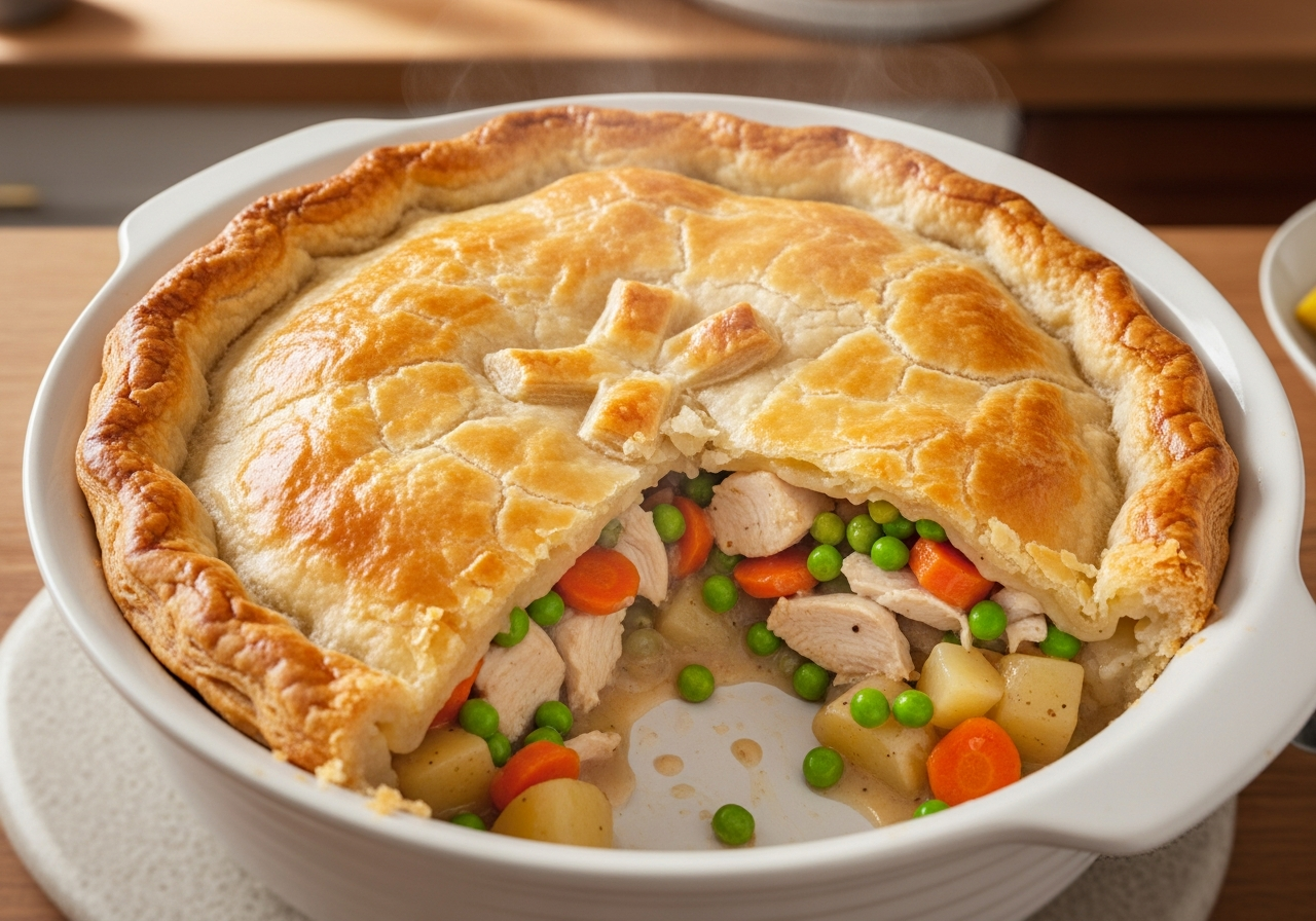Chicken Pot Pie recipe - Dinner