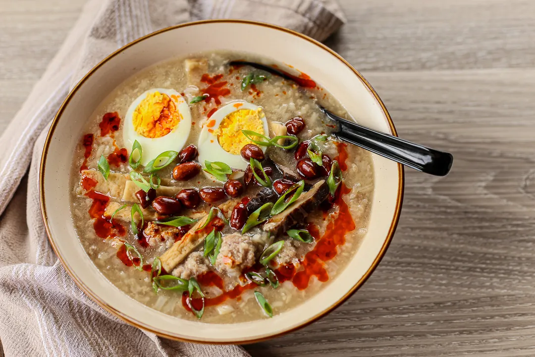 Congee (Rice Porridge) recipe - Breakfast