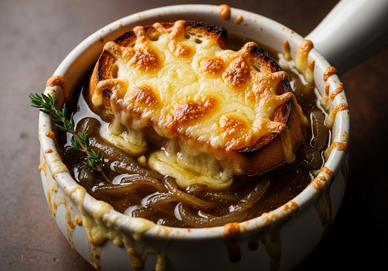 Classic French Onion Soup recipe - Soups