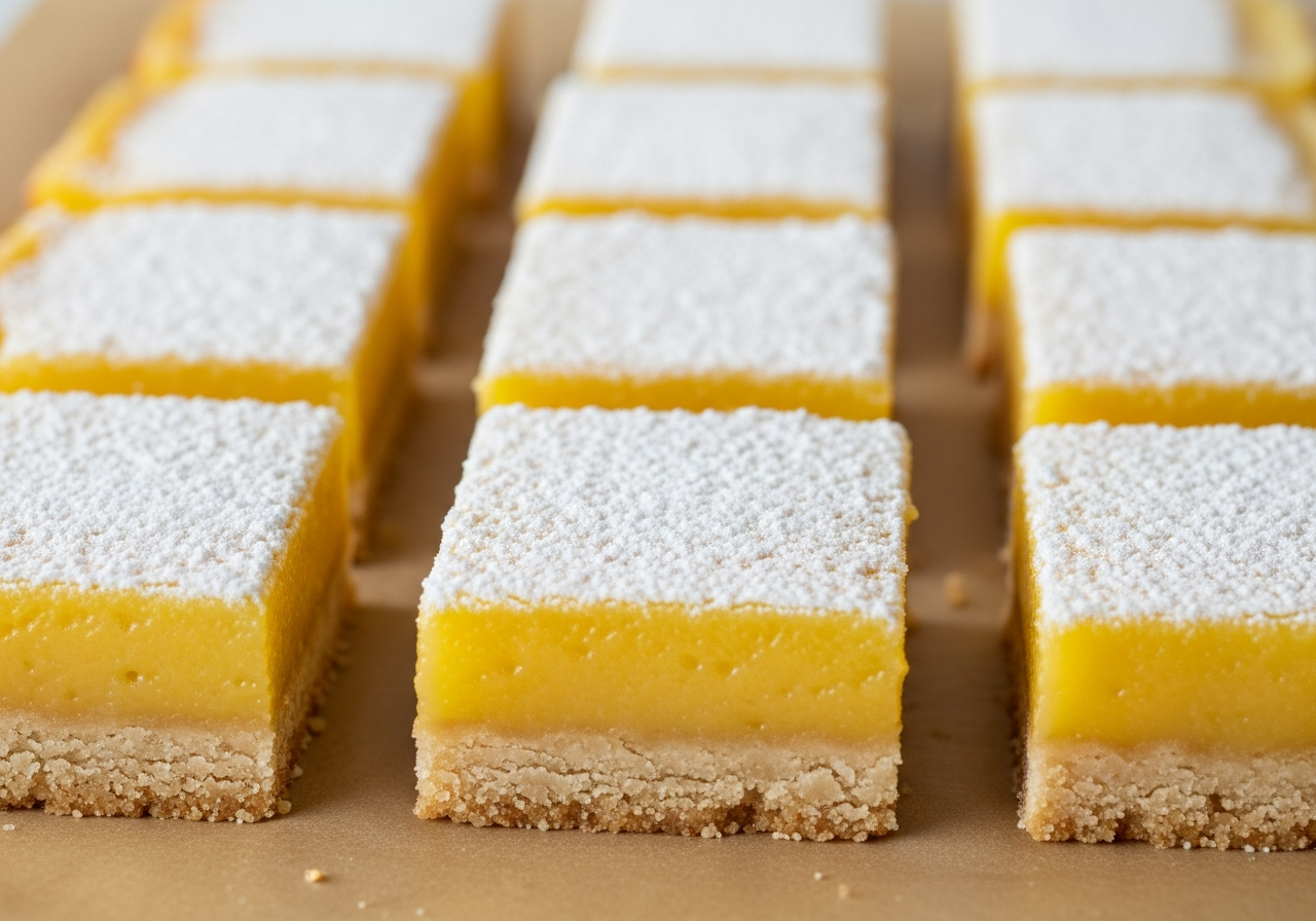 Lemon Bars recipe - Desserts