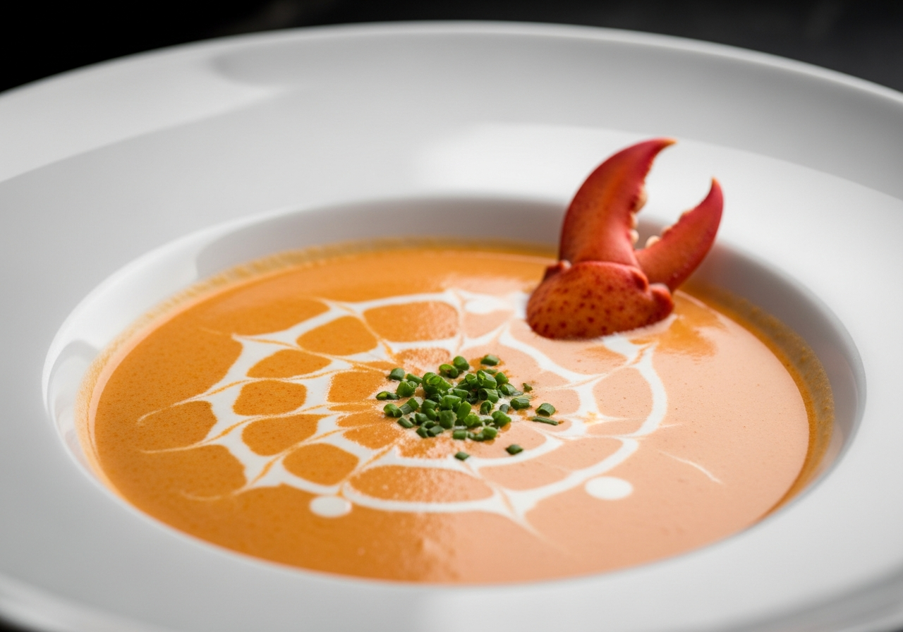 Lobster Bisque recipe - Soups