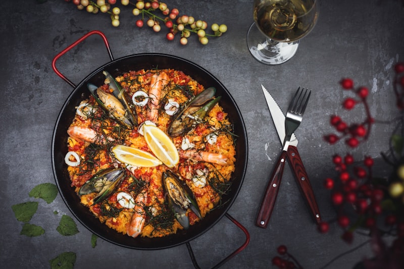 Seafood Paella recipe - Dinner
