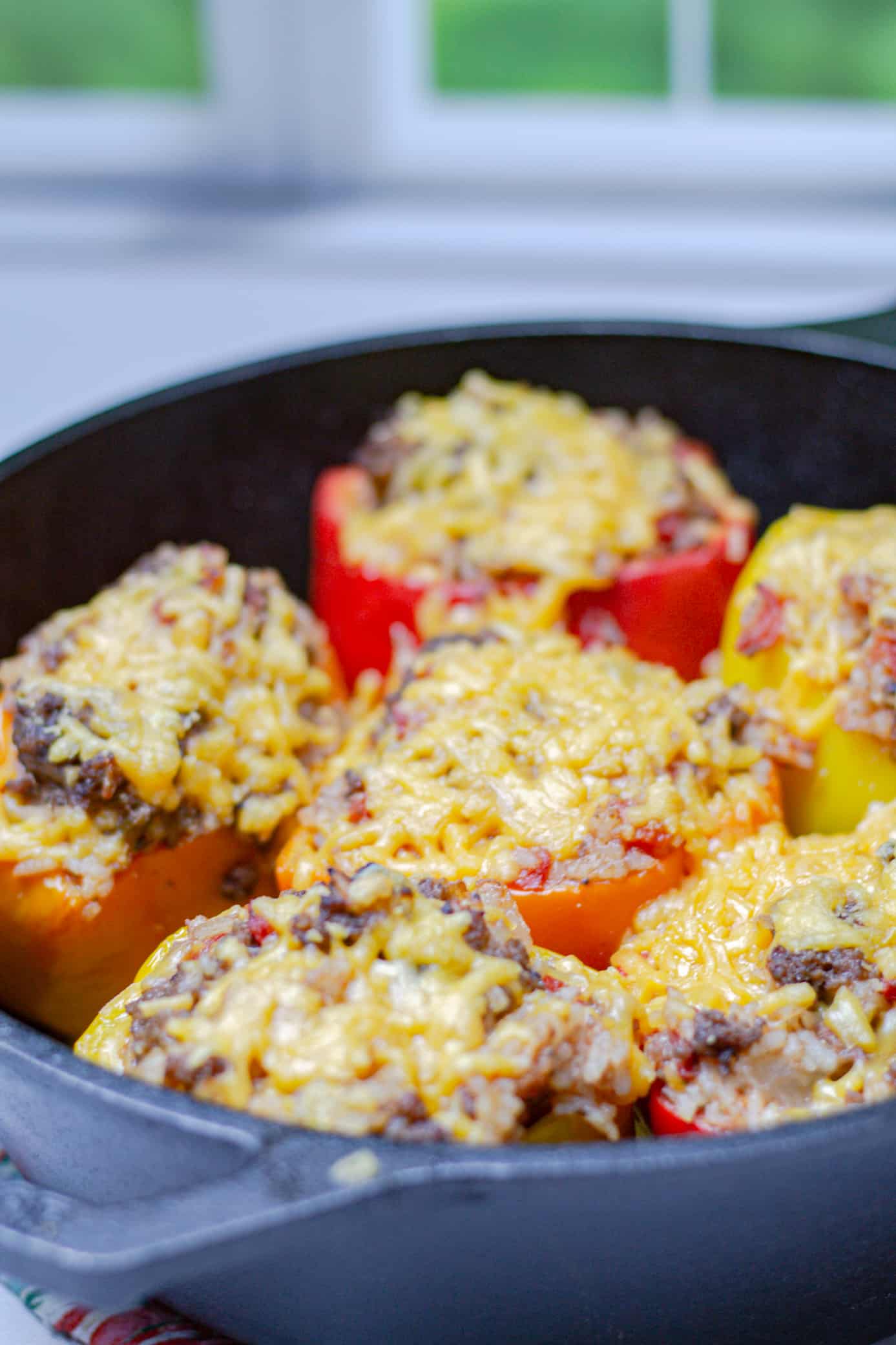 Classic Stuffed Bell Peppers recipe - Dinner