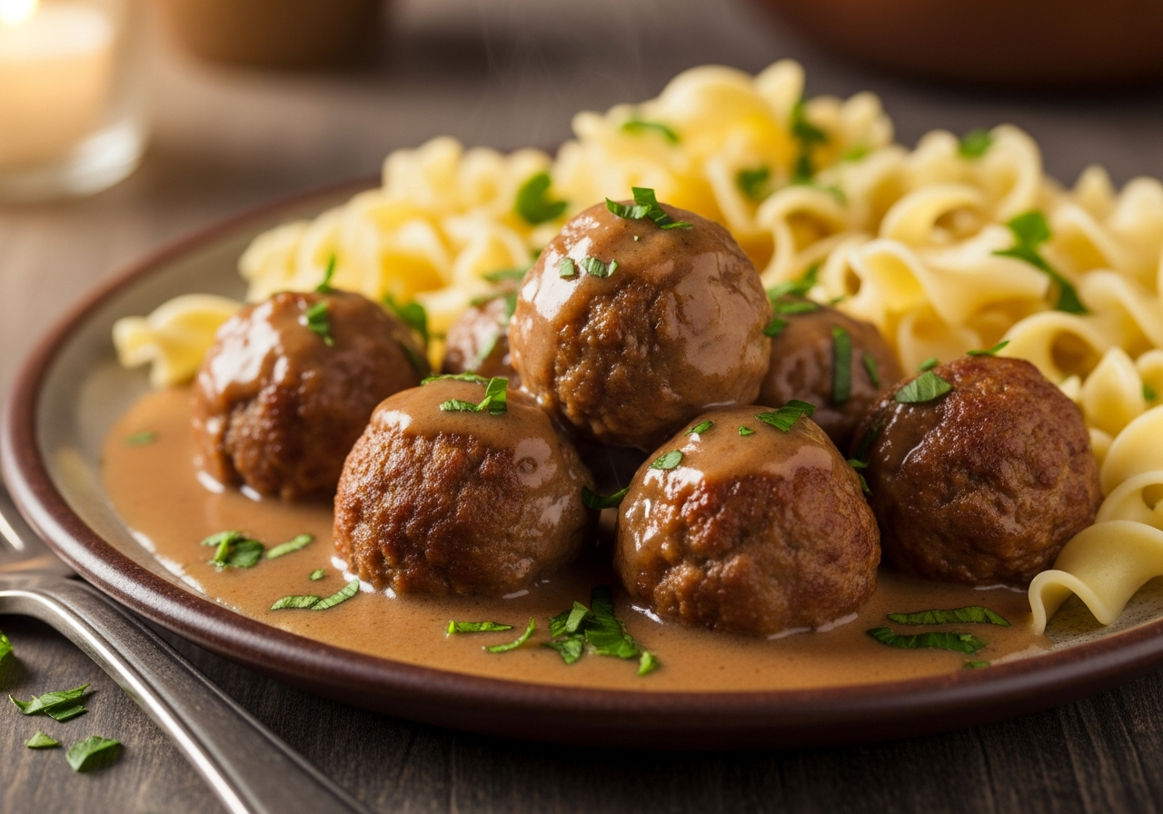 Swedish Meatballs recipe - Dinner