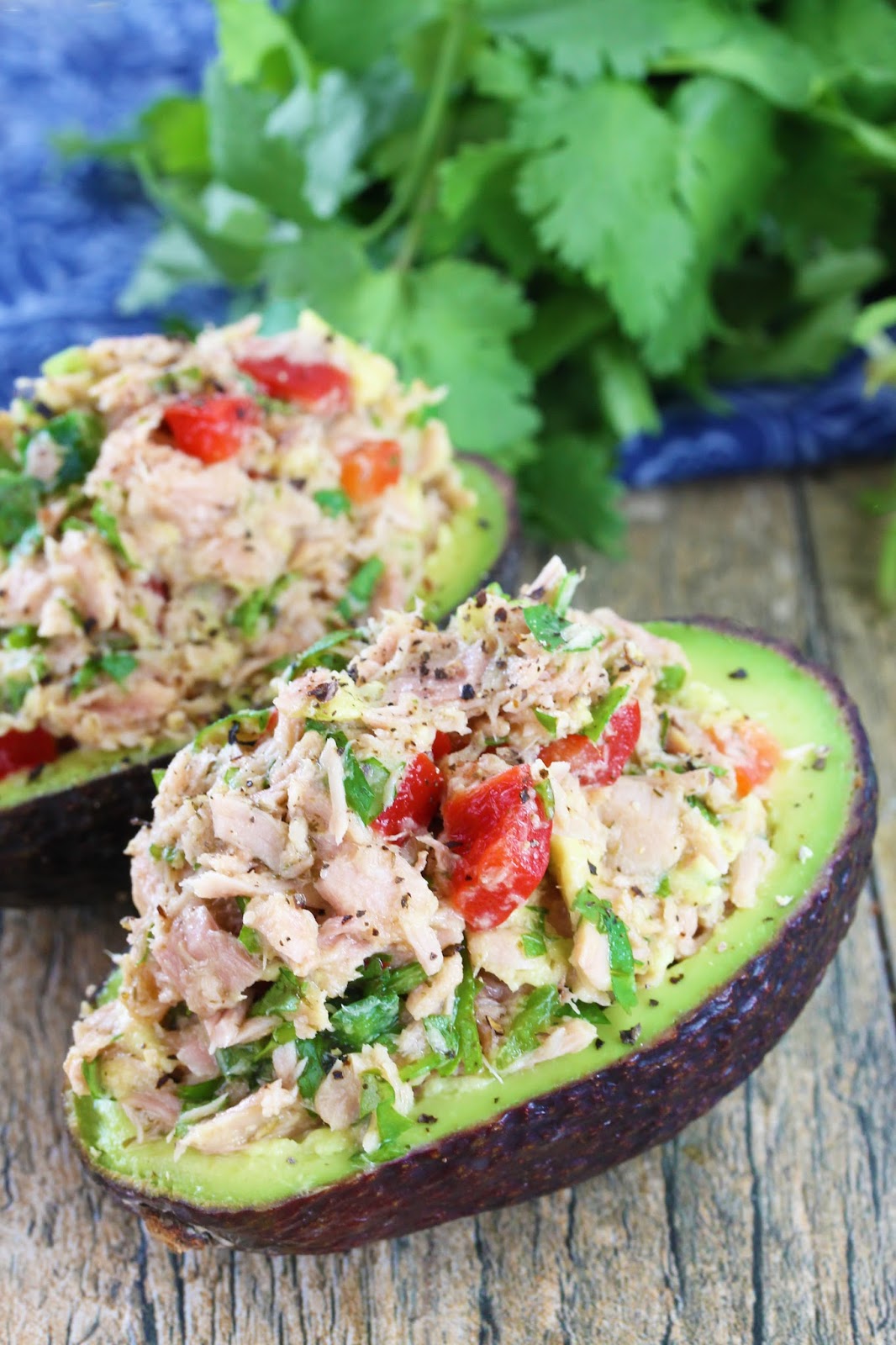 Tuna Salad Stuffed Avocado recipe - Lunch