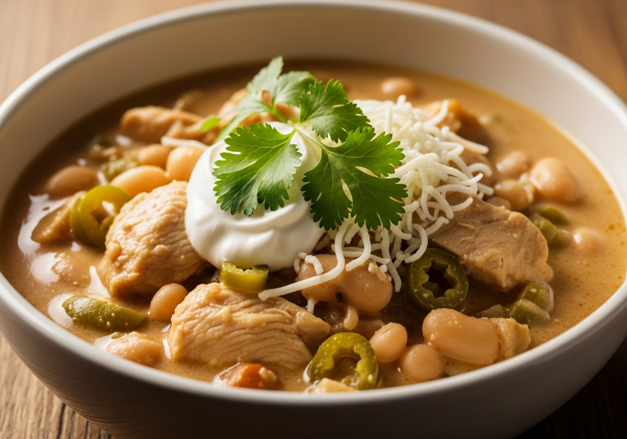 White Chicken Chili recipe - Dinner